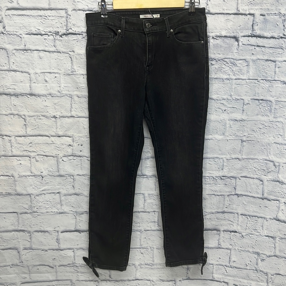 Levi’s Black mid rise skinny Jeans
